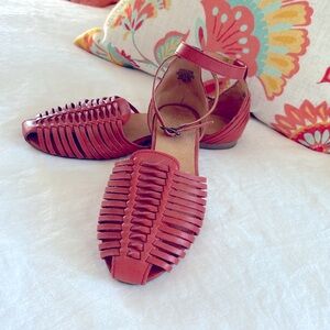Seychelles coral 🪸 huarache, size 10. Excellent condition!